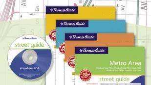 Thomas Bros. Maps Thomas Guide Books with Cd-Roms