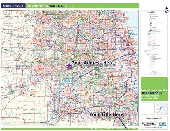 Rand McNally CustomView Wall Map