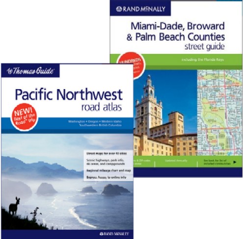 Rand McNally Street Guides and Road Atlases