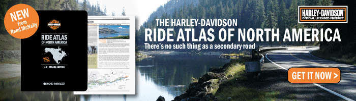 Harley-Davidson Ride Atlas of North America * Rand McNally